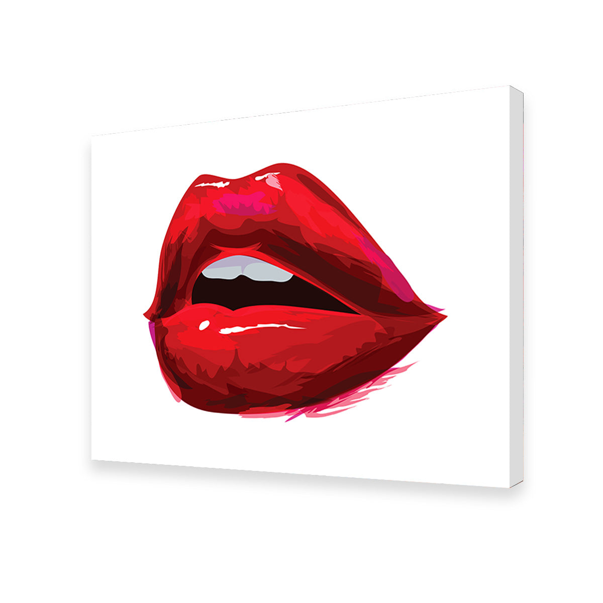 Red Lips Wall Art