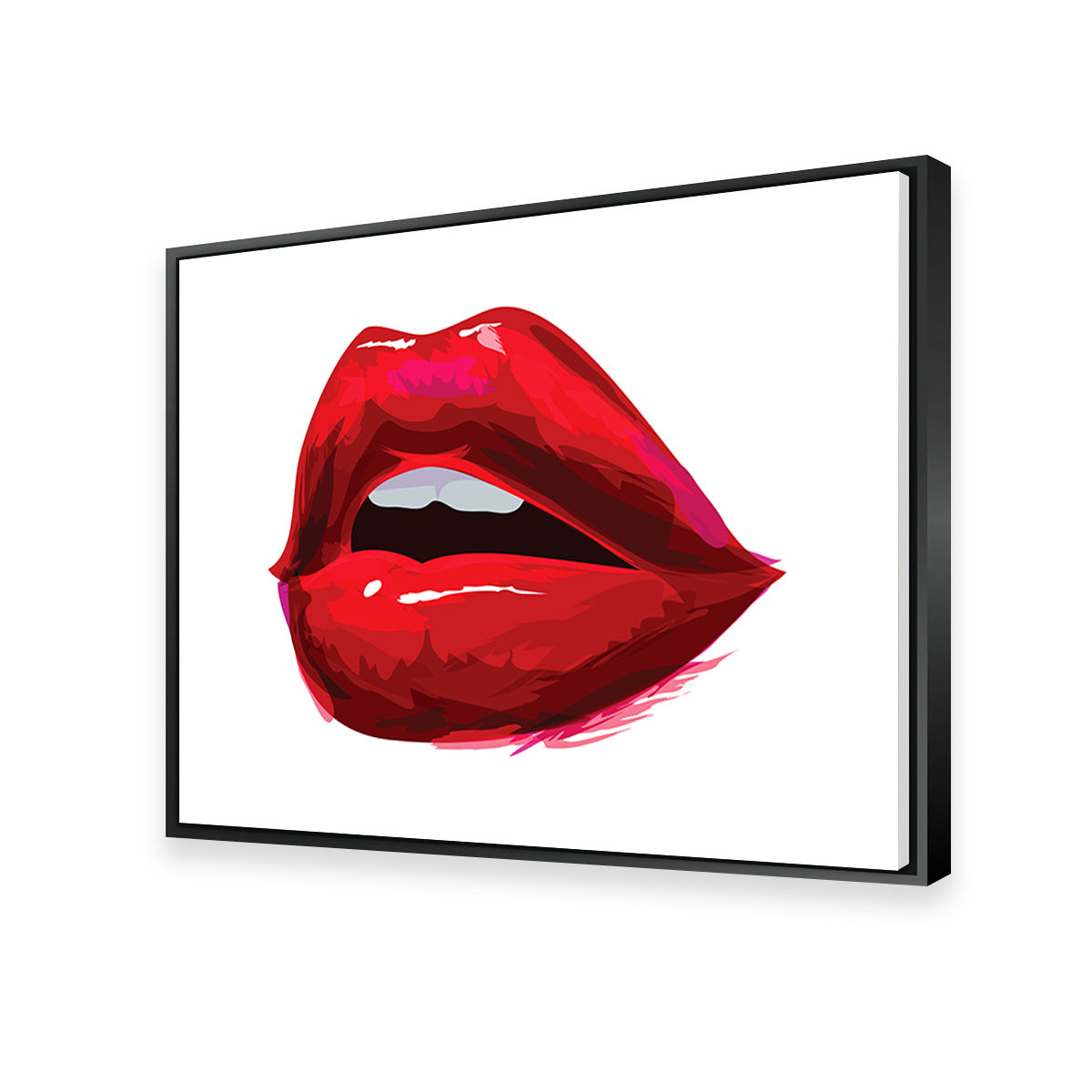 Red Lips Wall Art