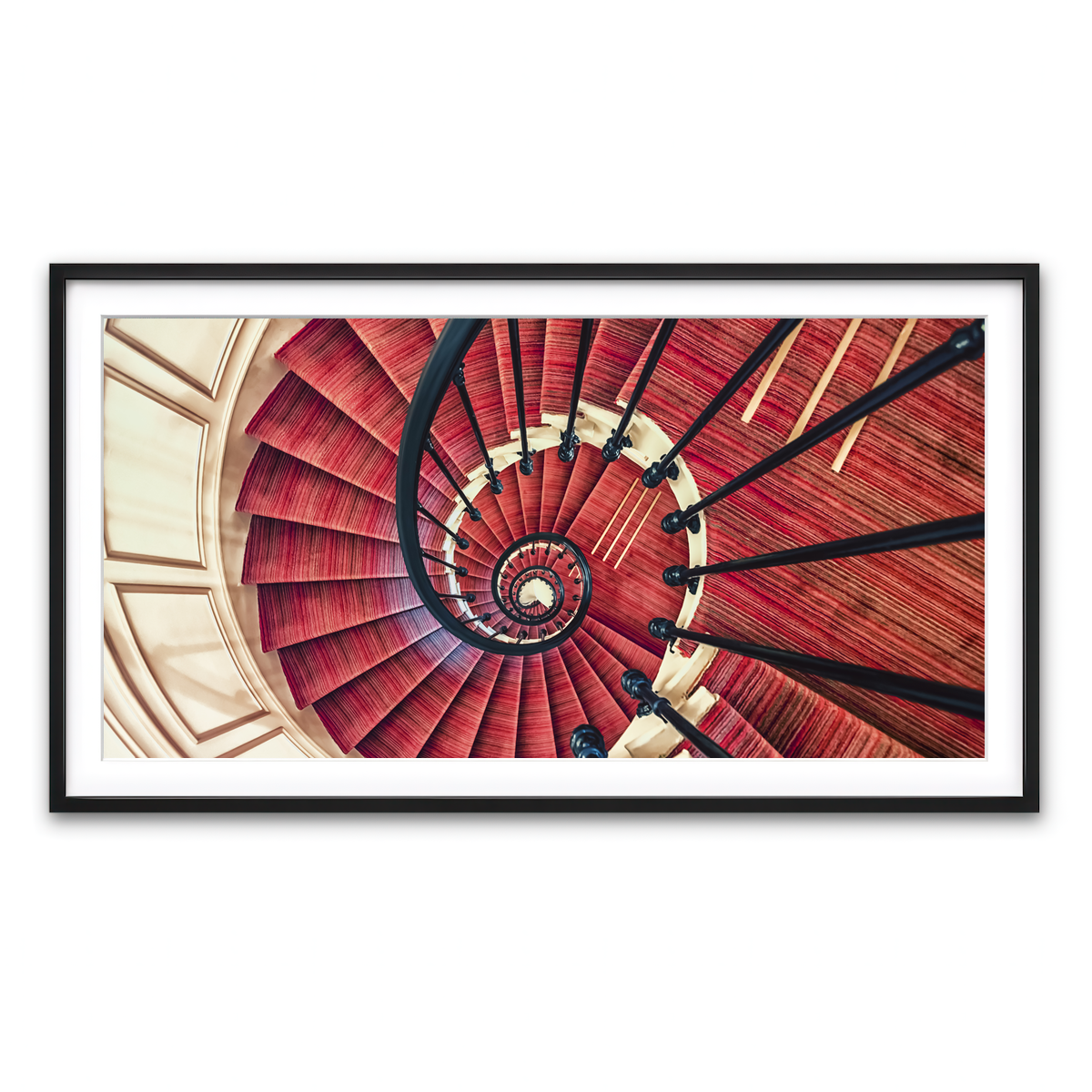 Framed Print 2x1 Black