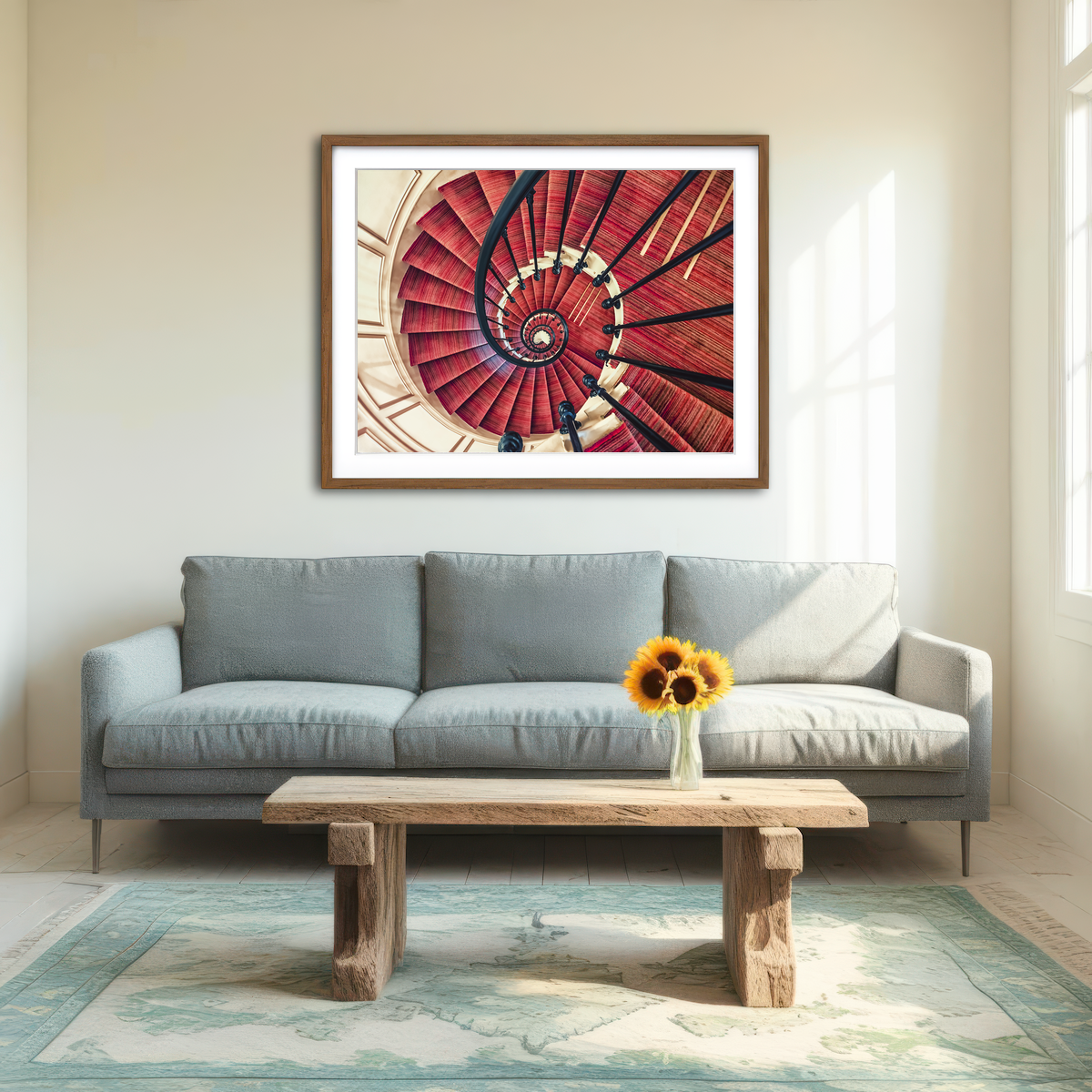 AUTO-MOCKUP ROOM | Red Carpet Wall Art