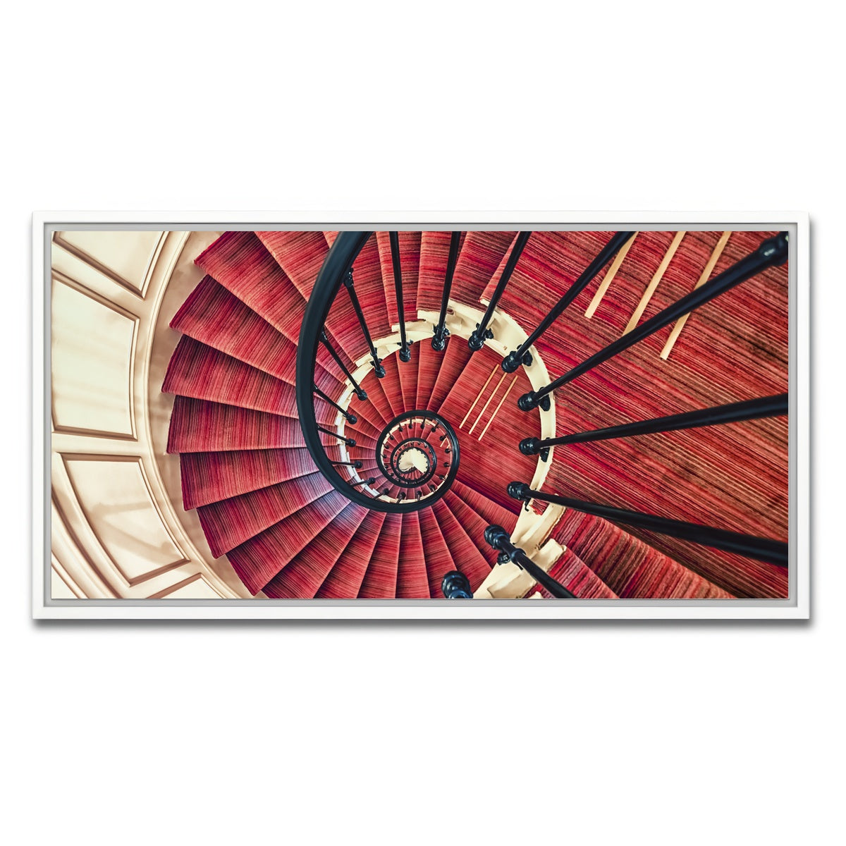 AUTO-MOCKUP WHITE | Red Carpet | 1 Piece | White Framed Canvas | group=2x1