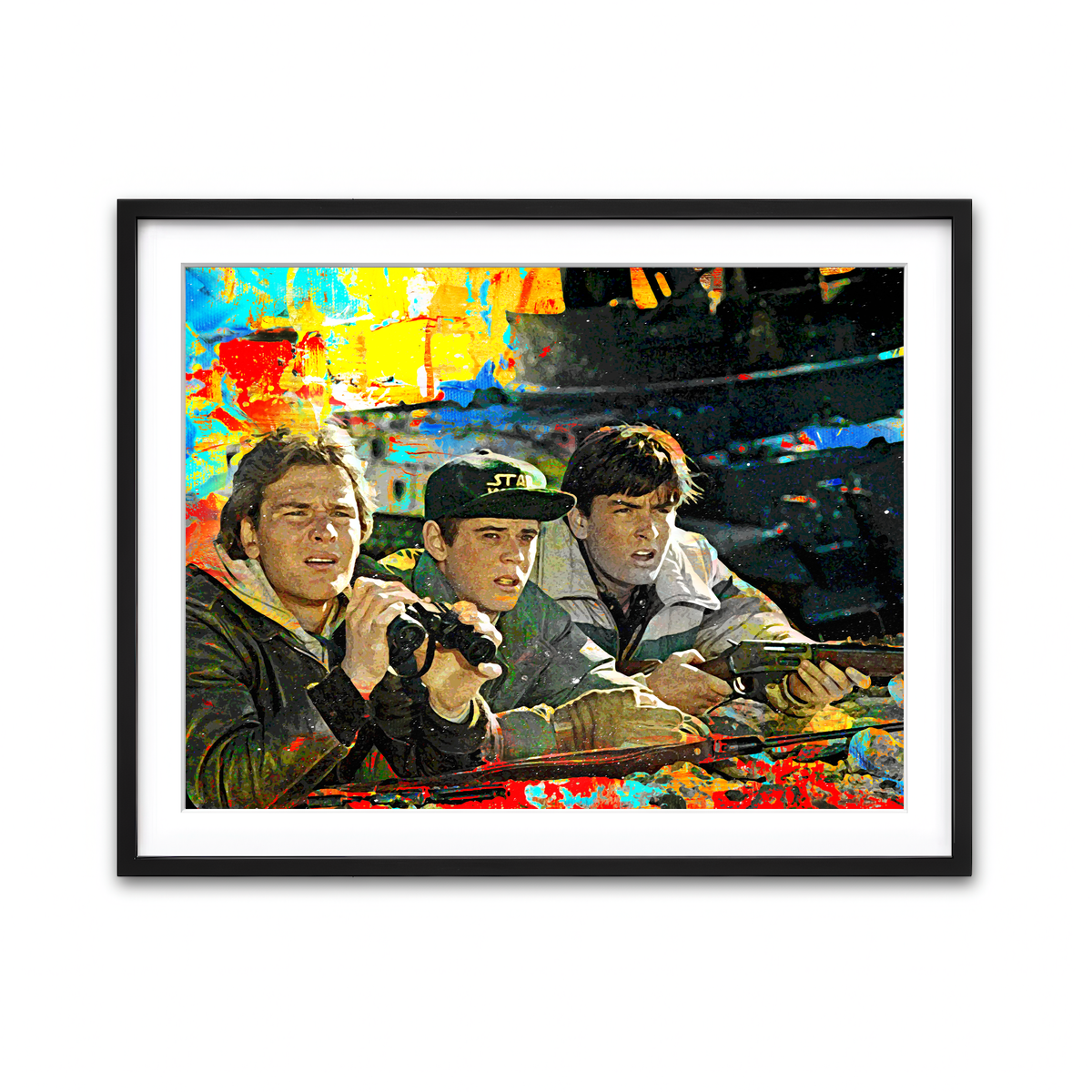 Framed Print 4x3 Black