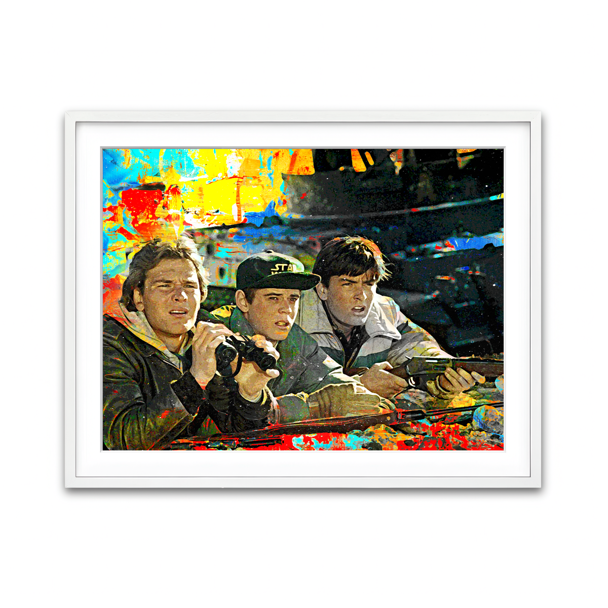 Framed Print 4x3 White