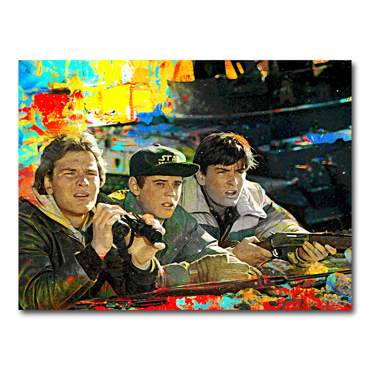 AUTO-MOCKUP WHITE | Red Dawn | 1 Piece | Gallery Wrap Canvas | group=4x3