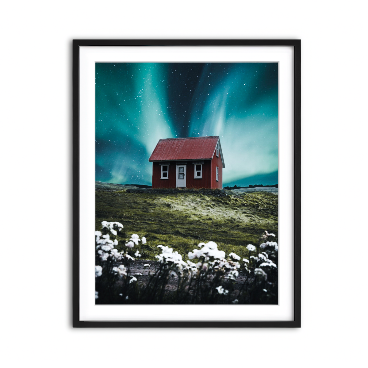 Framed Print 3x4 Black