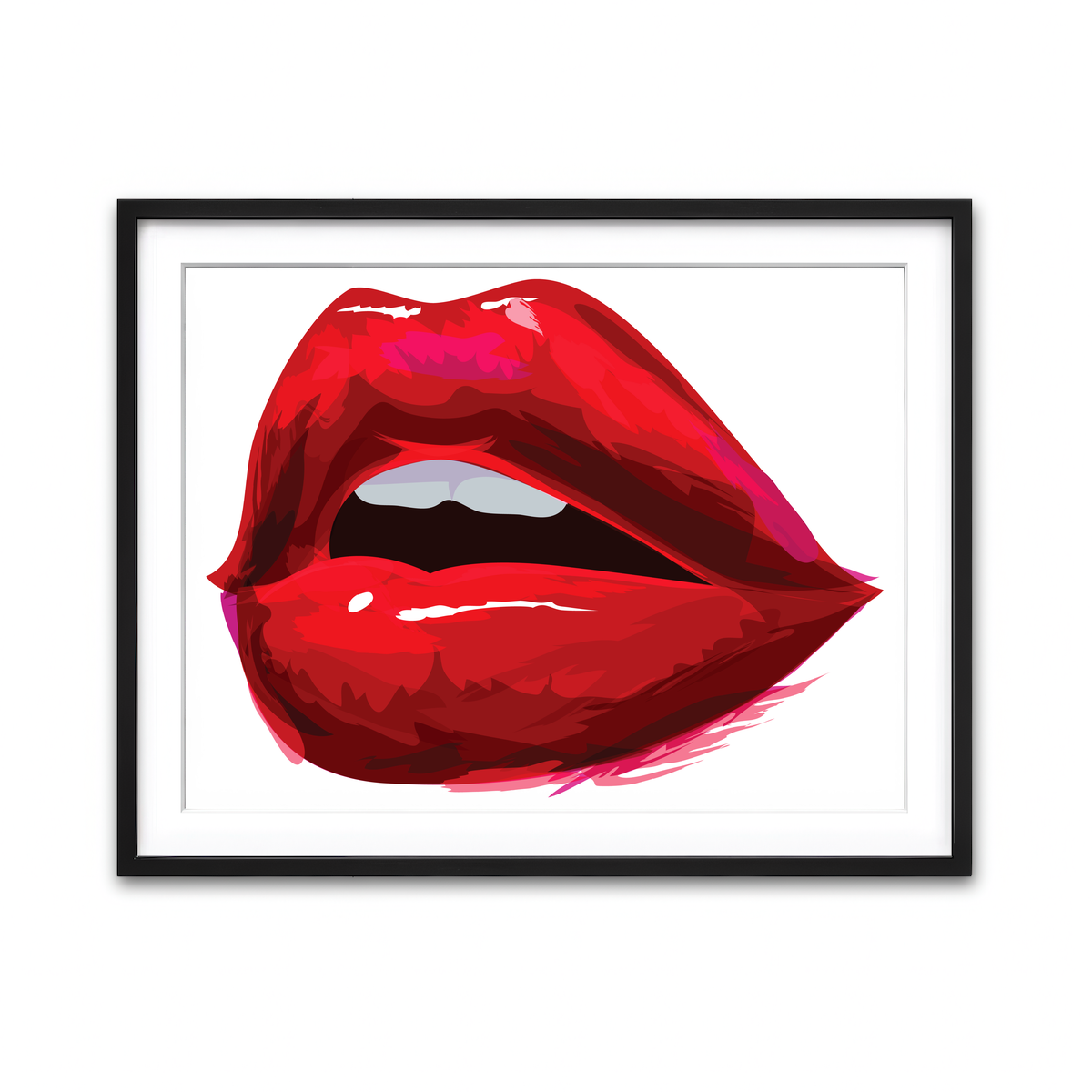 Framed Print 4x3 Black