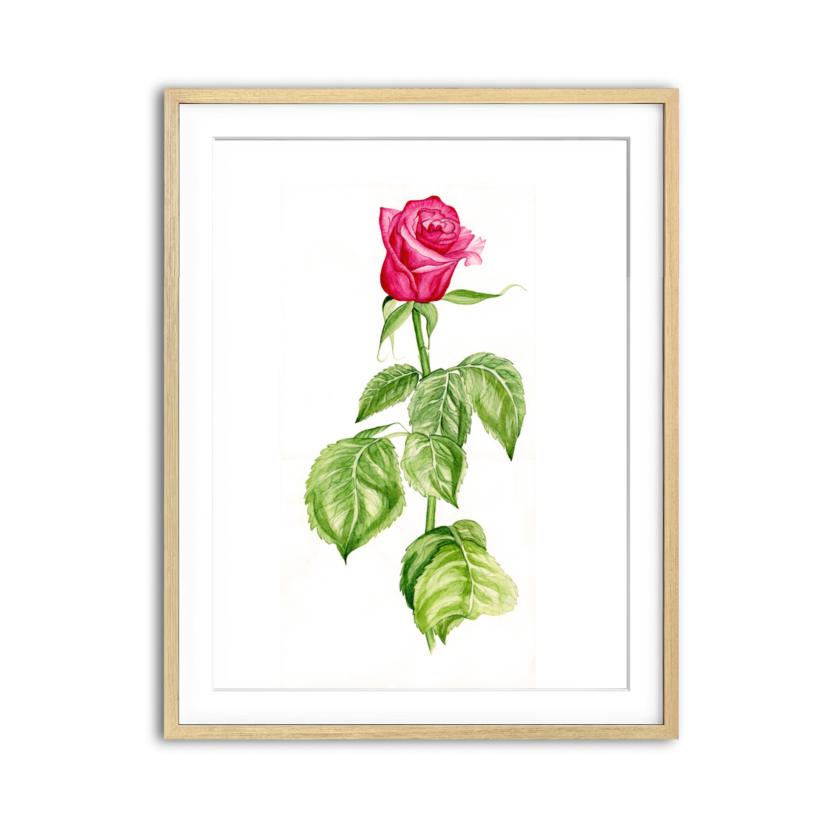 Framed Print 3x4 Natural