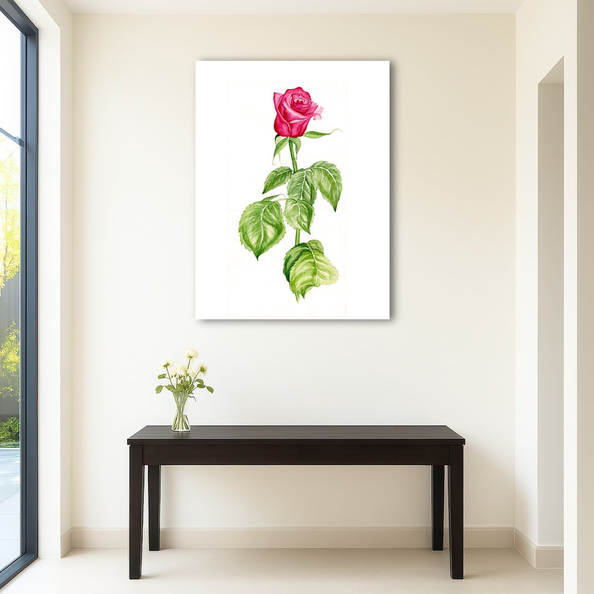 AUTO-MOCKUP ROOM | Red Rose