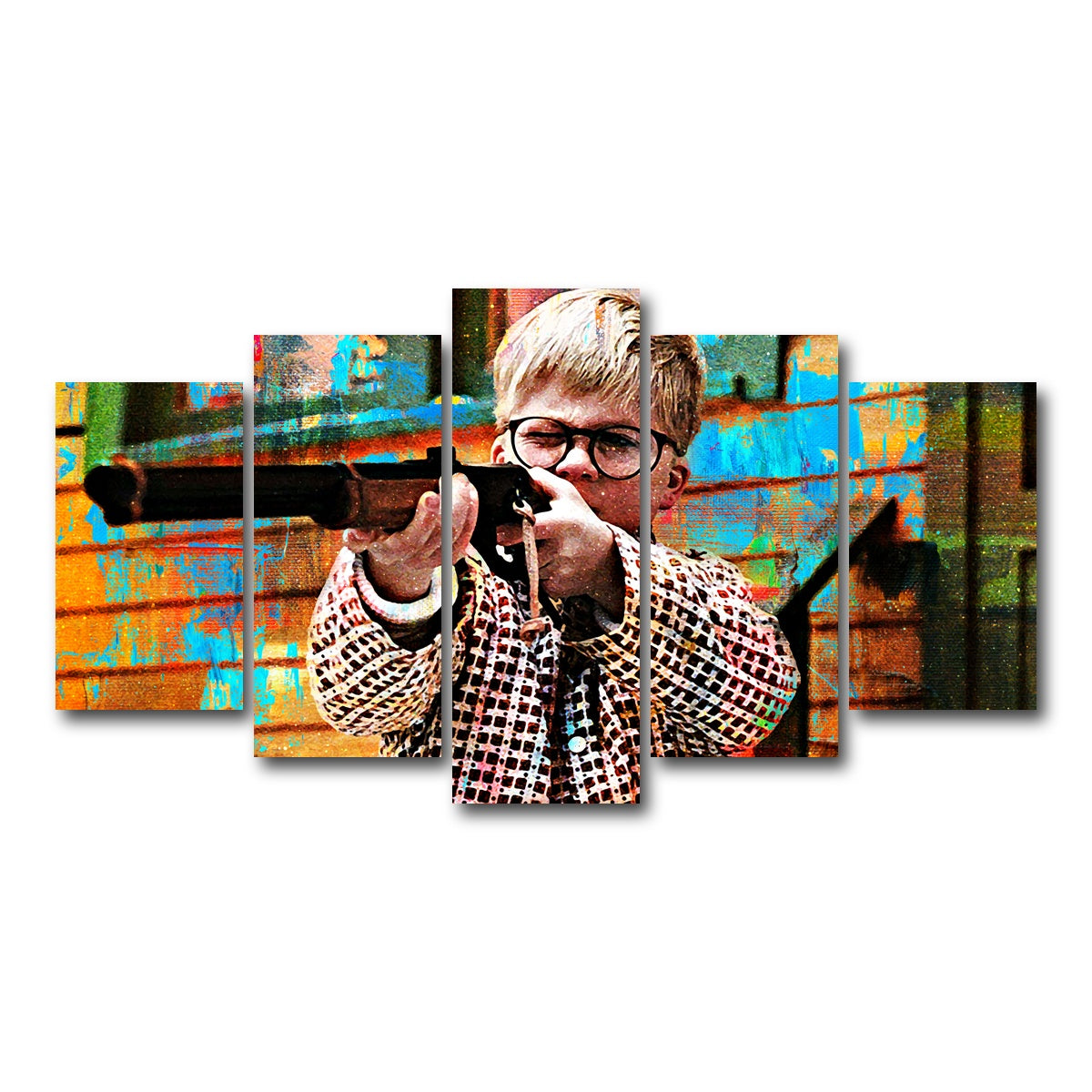 AUTO-MOCKUP WHITE | Red Ryder | 5 Piece | Gallery Wrap Canvas | group=5_normal