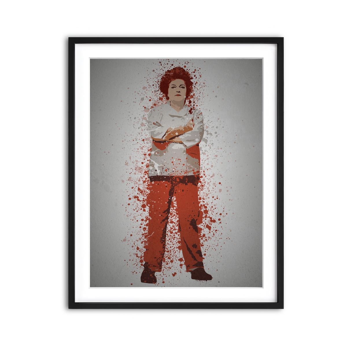 Framed Print 3x4 Black