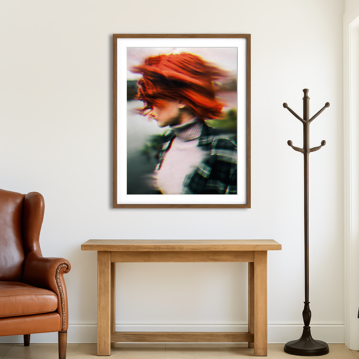 AUTO-MOCKUP ROOM | Redhead Wall Art