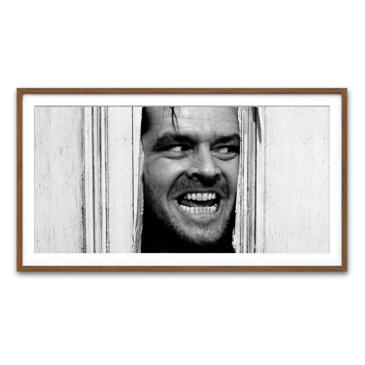 Framed Print 2x1 Walnut