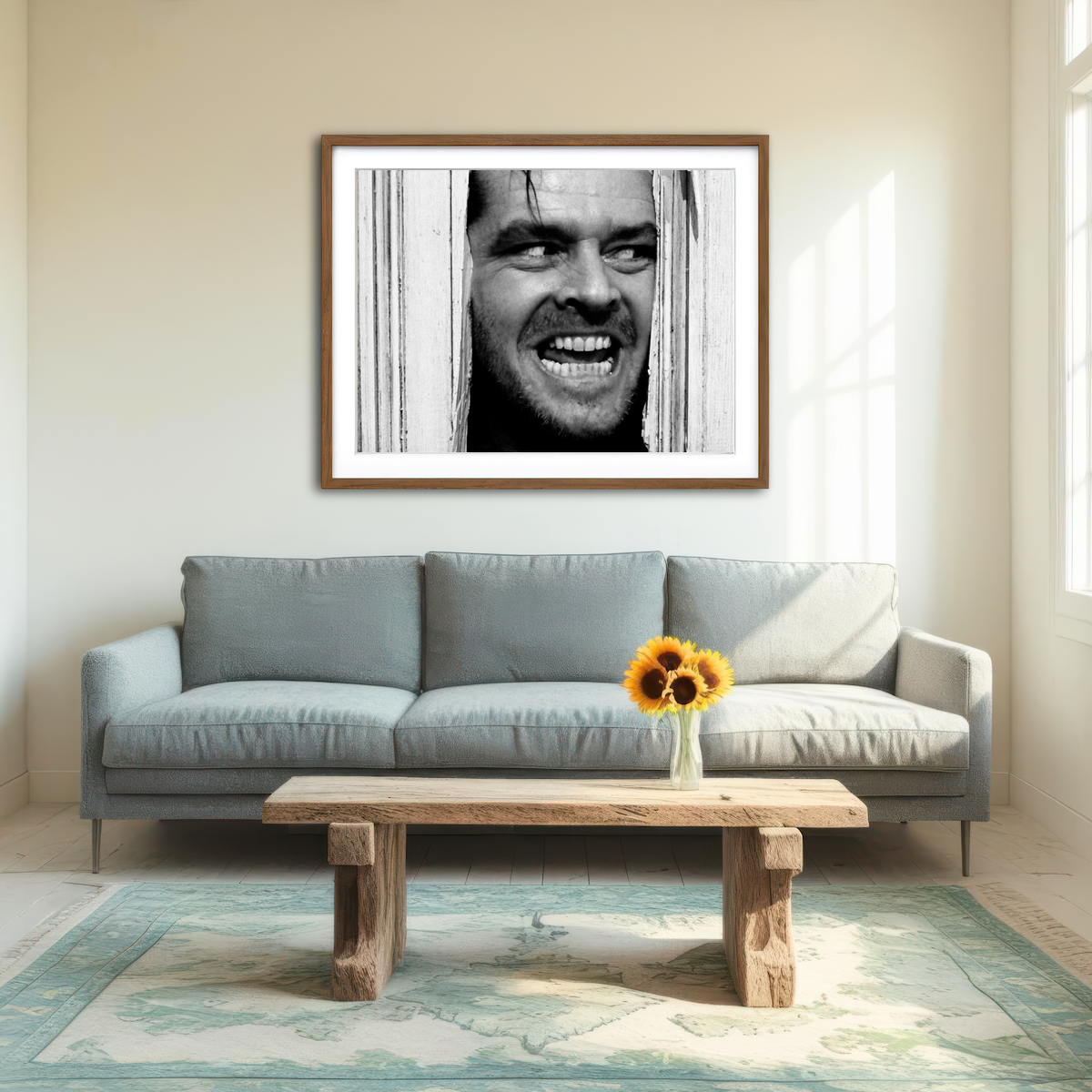 AUTO-MOCKUP ROOM | Redrum Wall Art