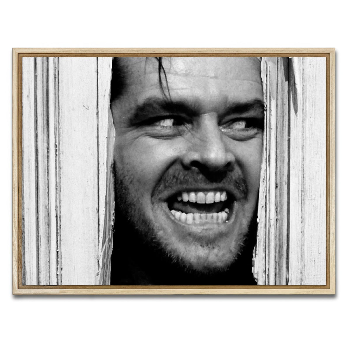 AUTO-MOCKUP WHITE | Redrum | 1 Piece | Natural Framed Canvas | group=4x3