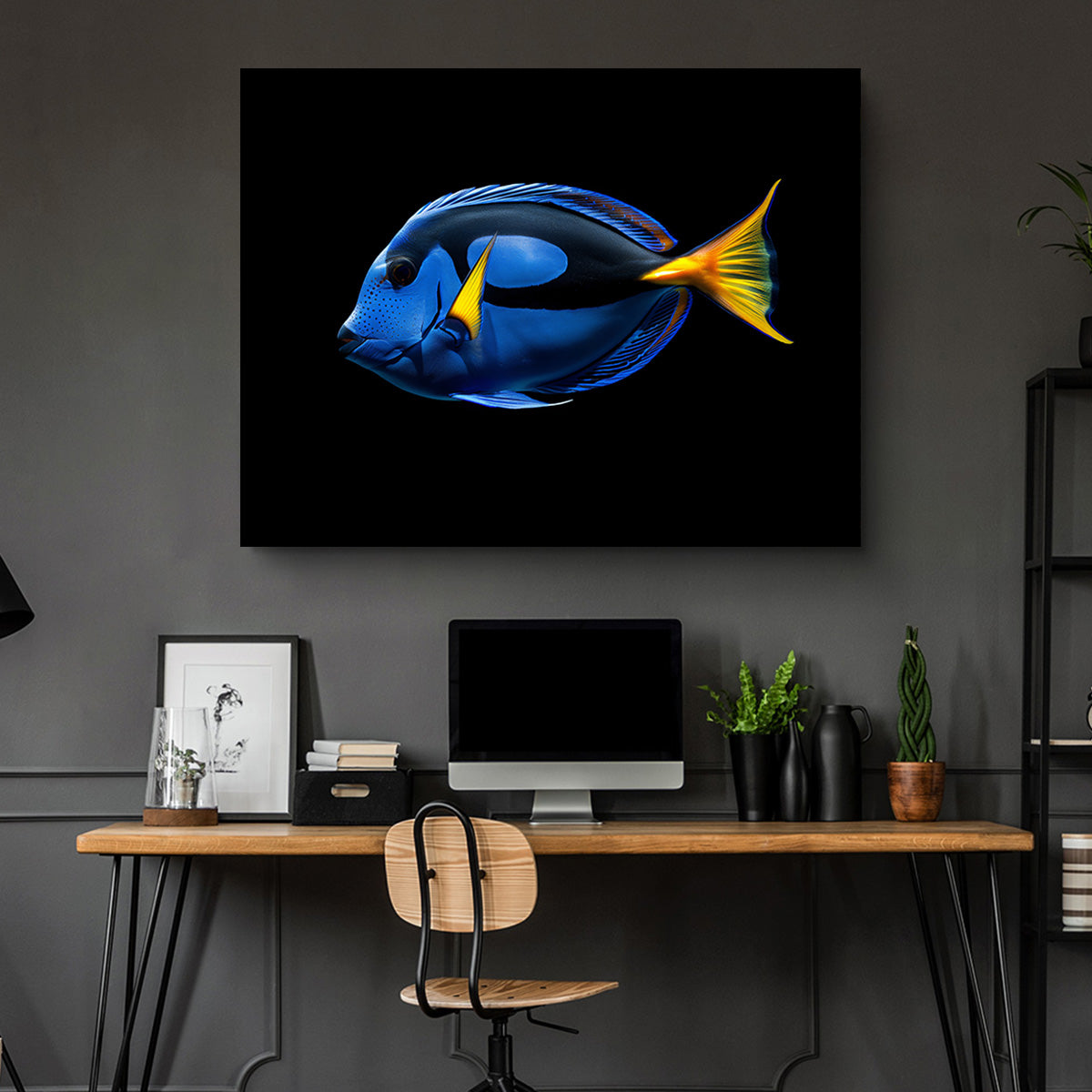 Regal Blue Tang FIsh Wall Art