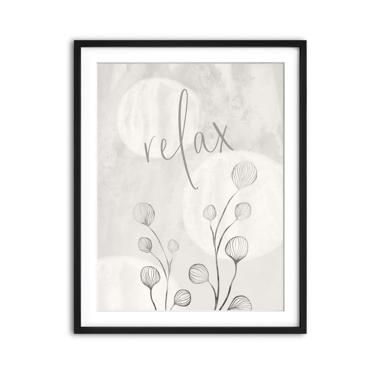 Framed Print 3x4 Black