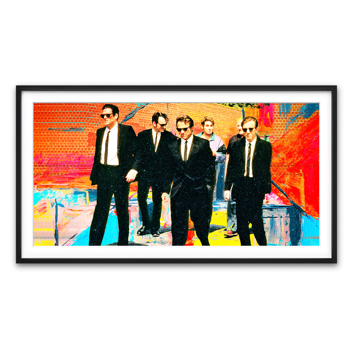 Framed Print 2x1 Black