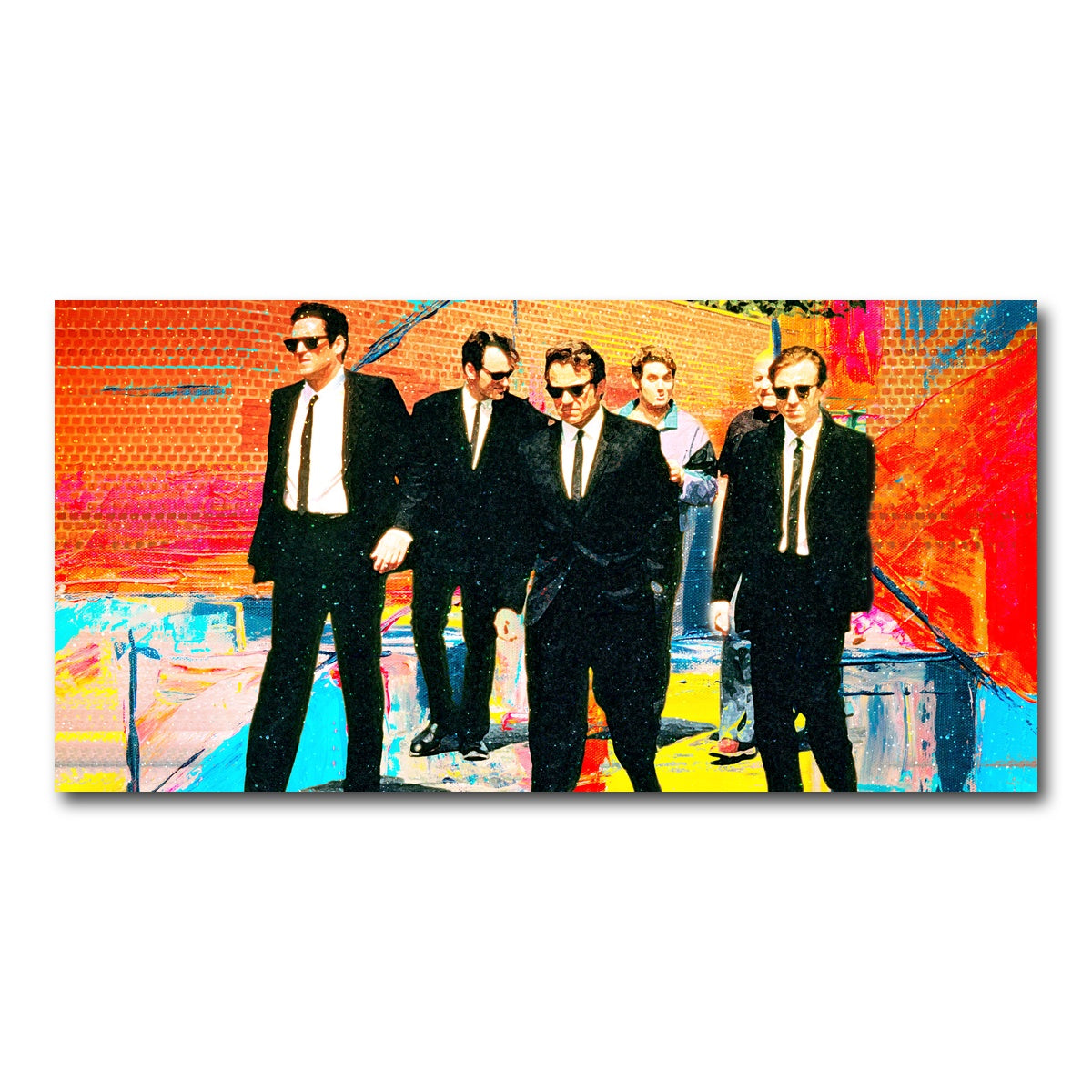 AUTO-MOCKUP WHITE | Reservoir Dogs | 1 Piece | Gallery Wrap Canvas | group=2x1
