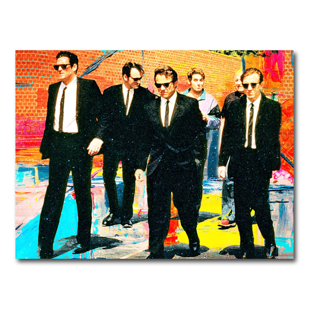 AUTO-MOCKUP WHITE | Reservoir Dogs | 1 Piece | Gallery Wrap Canvas | group=4x3
