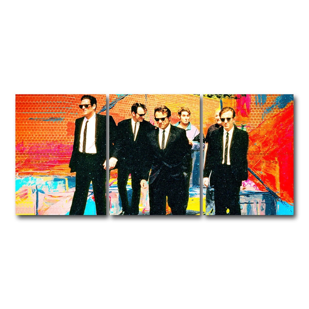 AUTO-MOCKUP WHITE | Reservoir Dogs | 3 Piece | Gallery Wrap Canvas | group=18x24