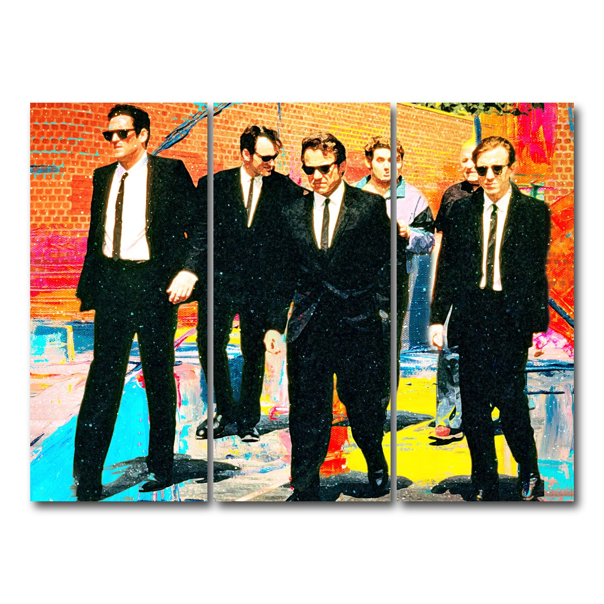AUTO-MOCKUP WHITE | Reservoir Dogs | 3 Piece | Gallery Wrap Canvas | group=8x18