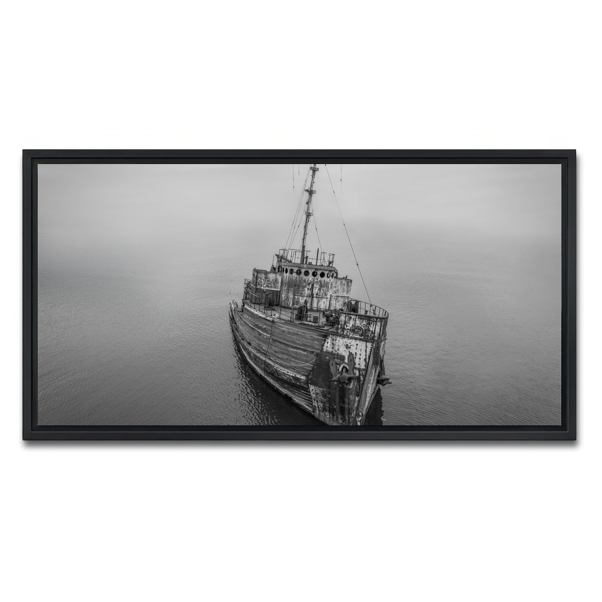 AUTO-MOCKUP WHITE | Resolved to My Fate | 1 Piece | Black Framed Canvas | group=2x1