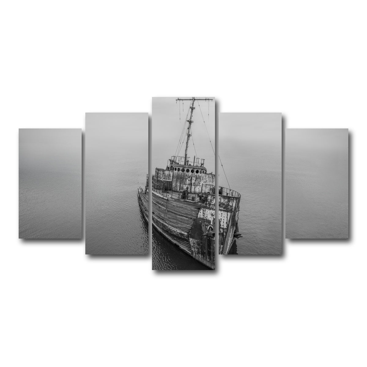 AUTO-MOCKUP WHITE | Resolved to My Fate | 5 Piece | Gallery Wrap Canvas | group=5_normal