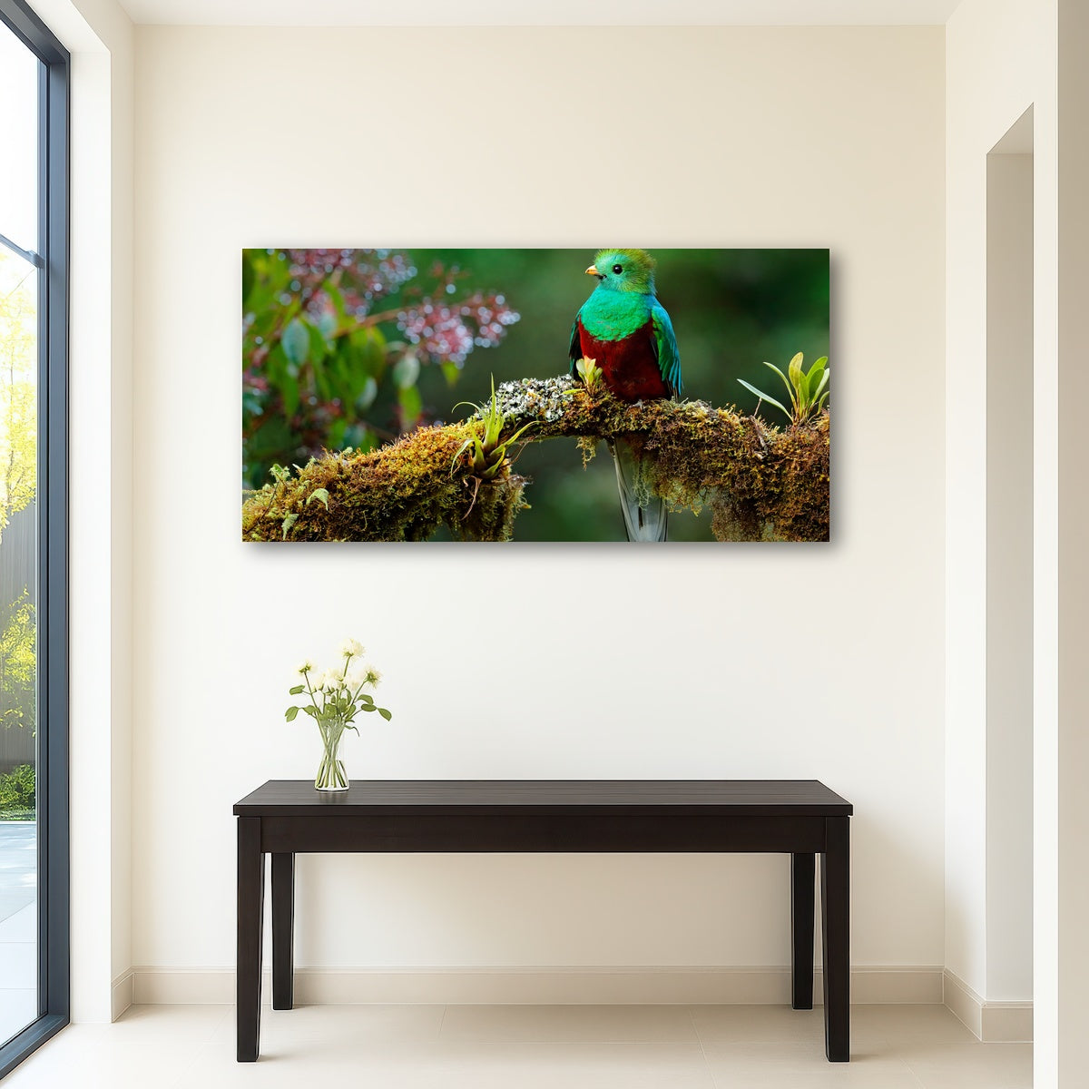 AUTO-MOCKUP ROOM | Resplendent quetzal