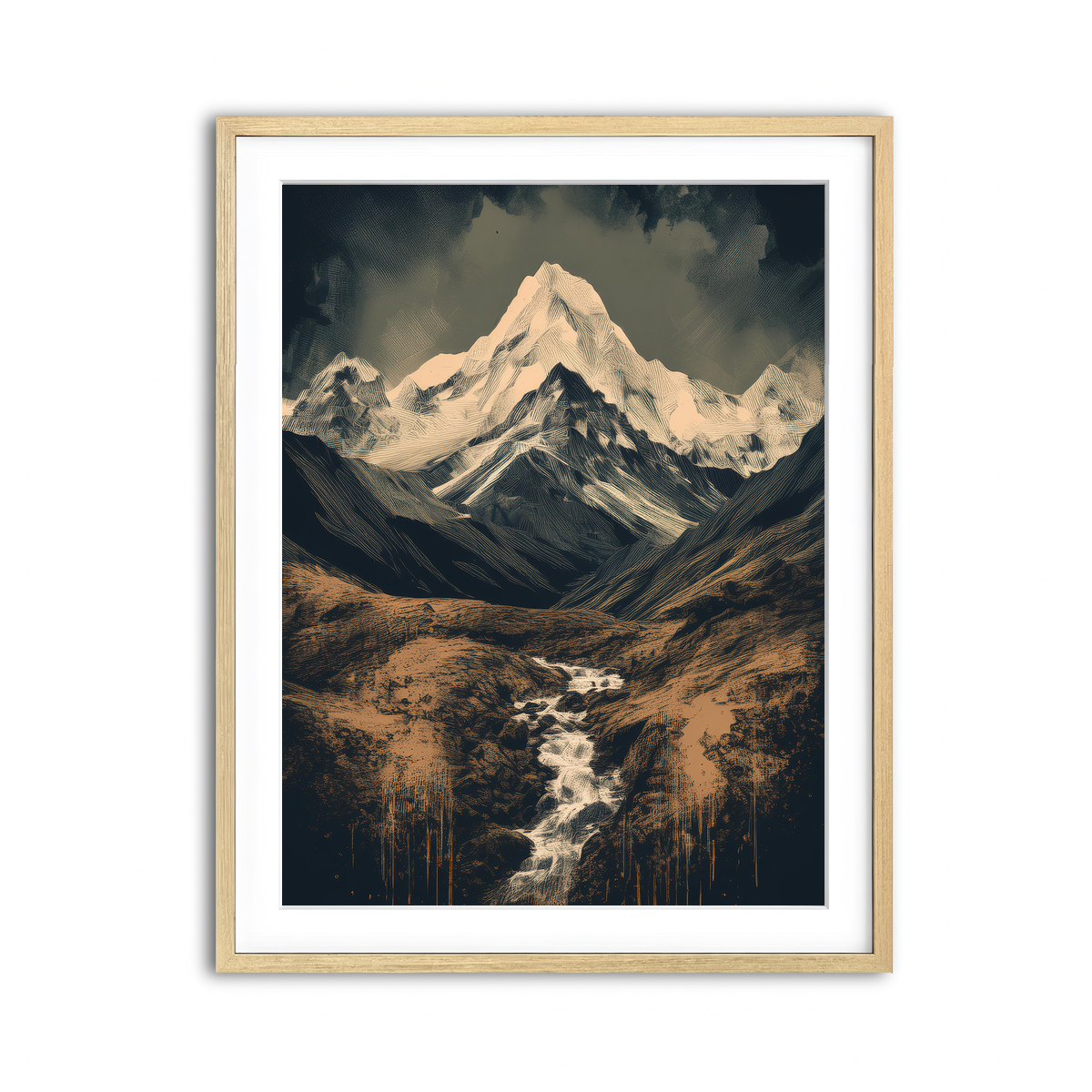 Framed Print 3x4 Natural