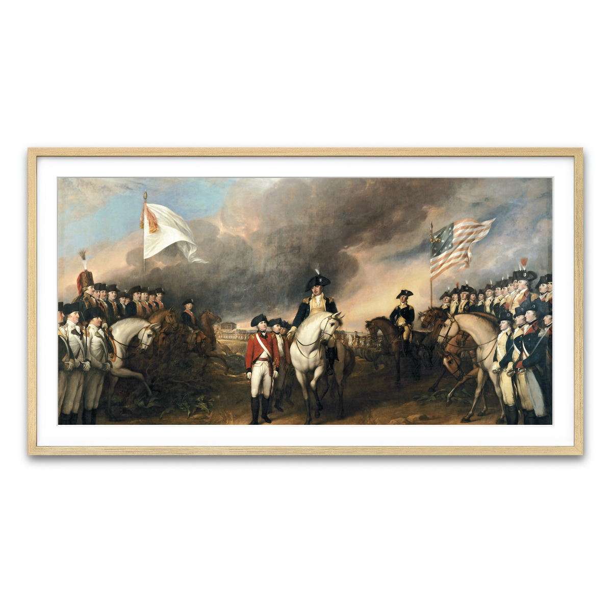 Framed Print 2x1 Natural