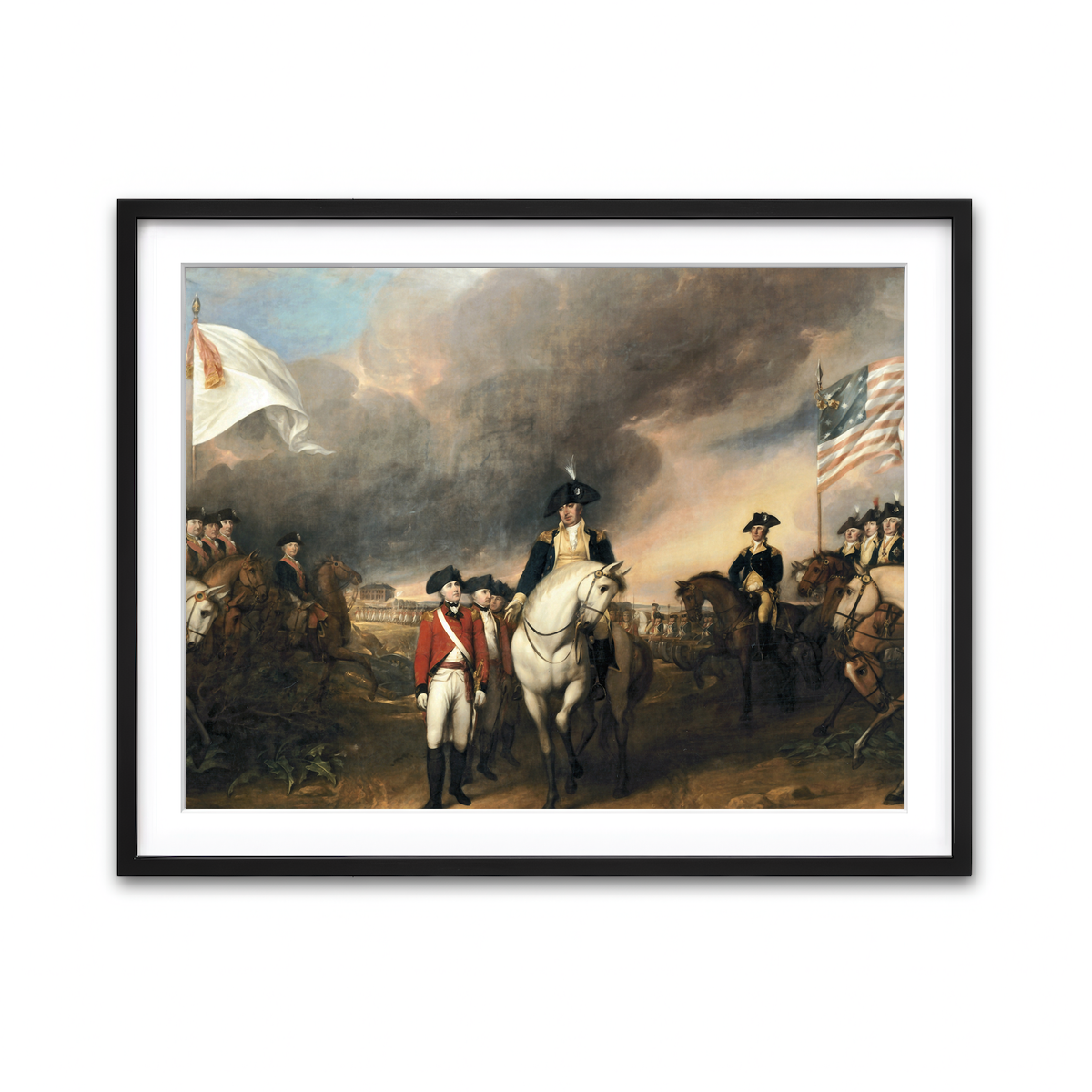Framed Print 4x3 Black