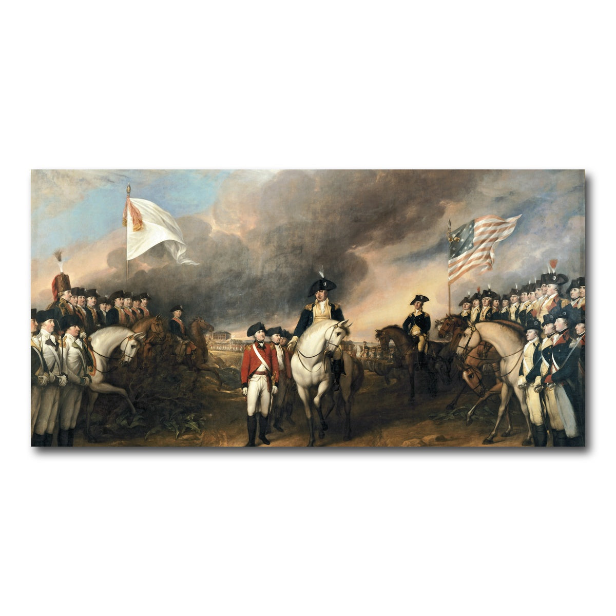 AUTO-MOCKUP WHITE | Revolutionary War | 1 Piece | Gallery Wrap Canvas | group=2x1