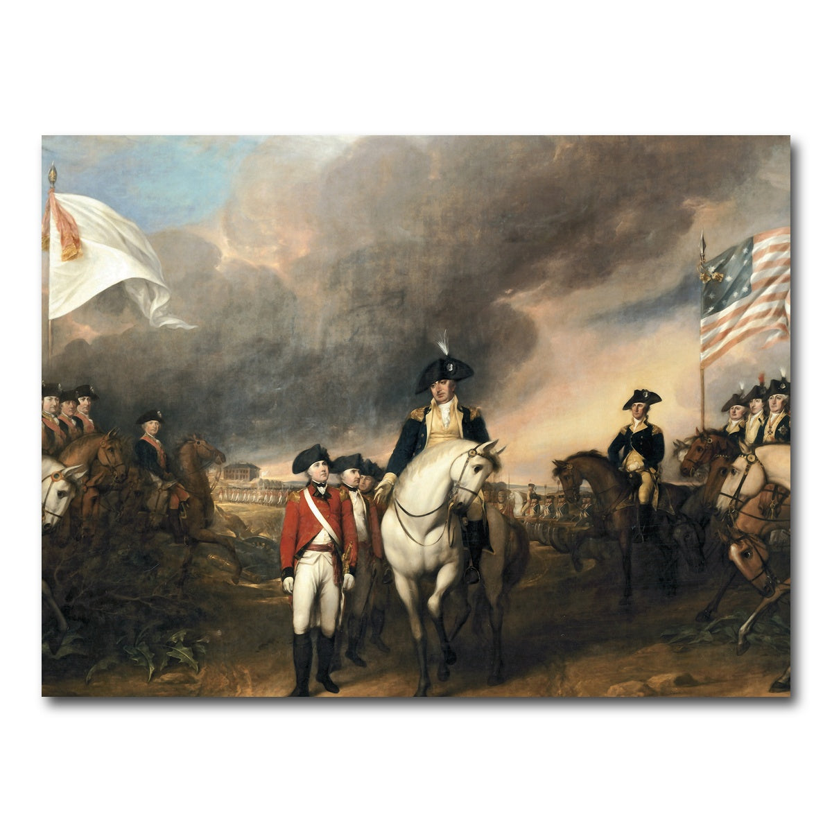 AUTO-MOCKUP WHITE | Revolutionary War | 1 Piece | Gallery Wrap Canvas | group=4x3