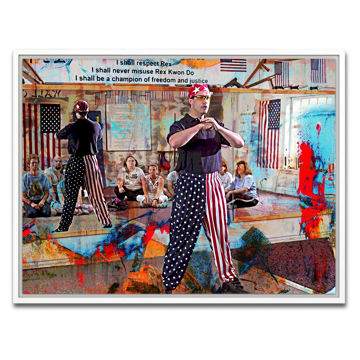 AUTO-MOCKUP WHITE | Rex Kwon Do | 1 Piece | White Framed Canvas | group=4x3