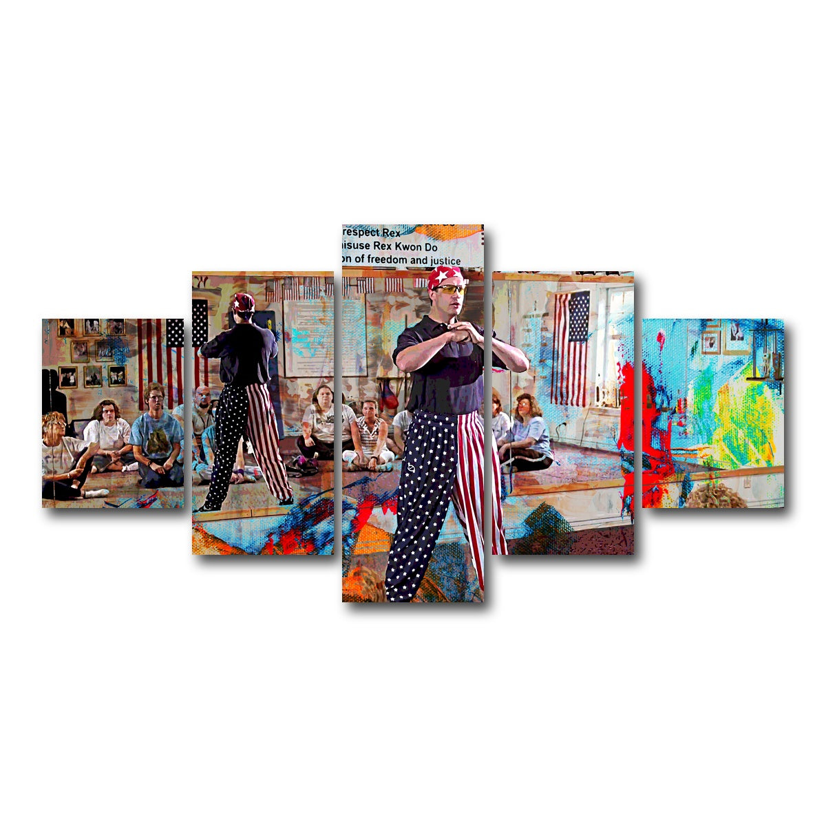 AUTO-MOCKUP WHITE | Rex Kwon Do | 5 Piece | Gallery Wrap Canvas | group=5_short