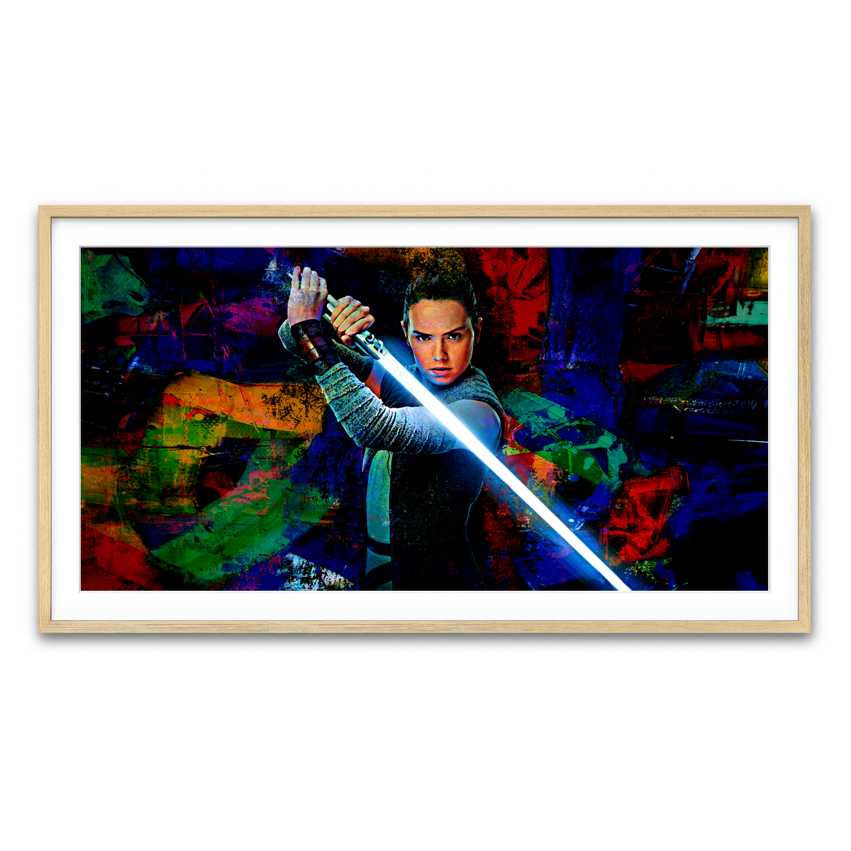 Framed Print 2x1 Natural