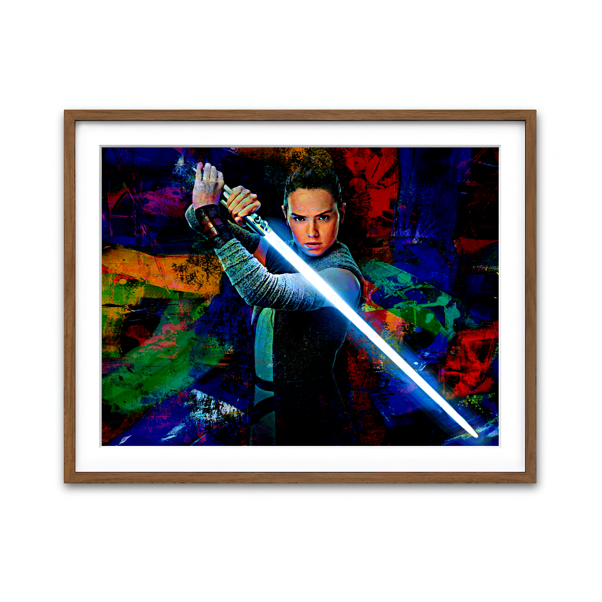 Framed Print 4x3 Walnut