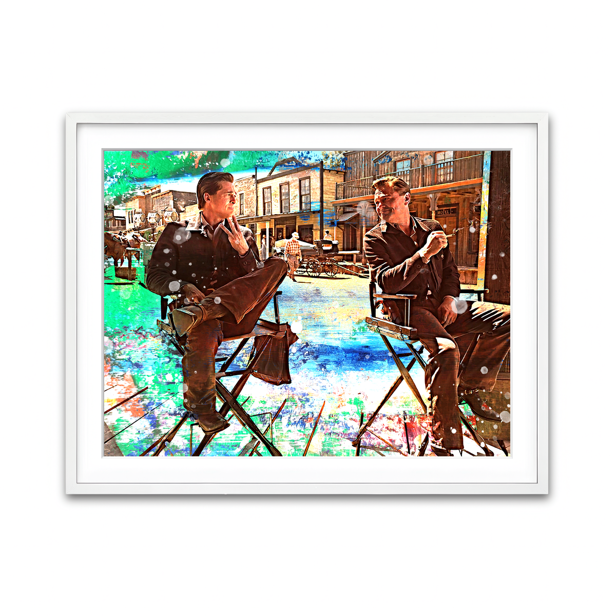 Framed Print 4x3 White