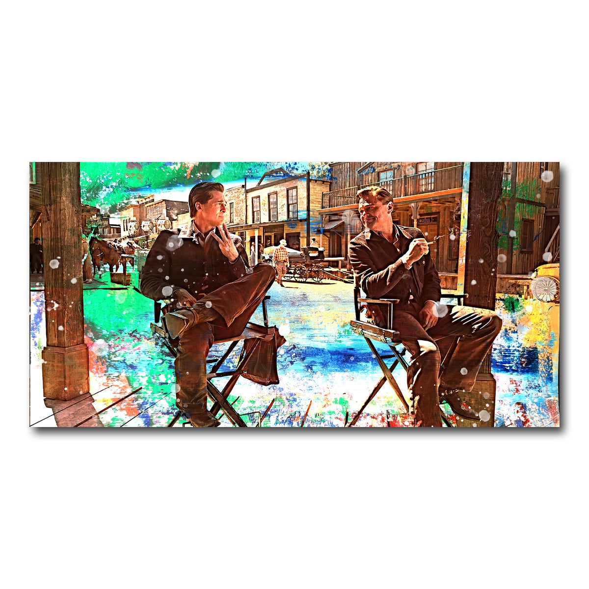 AUTO-MOCKUP WHITE | Rick & Cliff | 1 Piece | Gallery Wrap Canvas | group=2x1