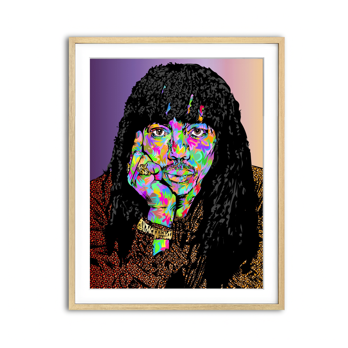 Framed Print 3x4 Natural