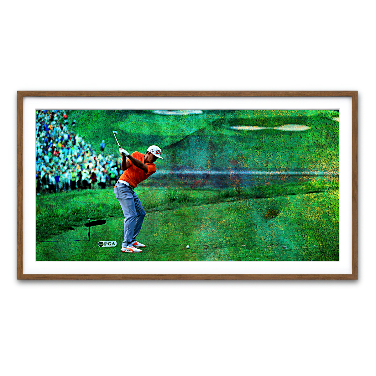 Framed Print 2x1 Walnut