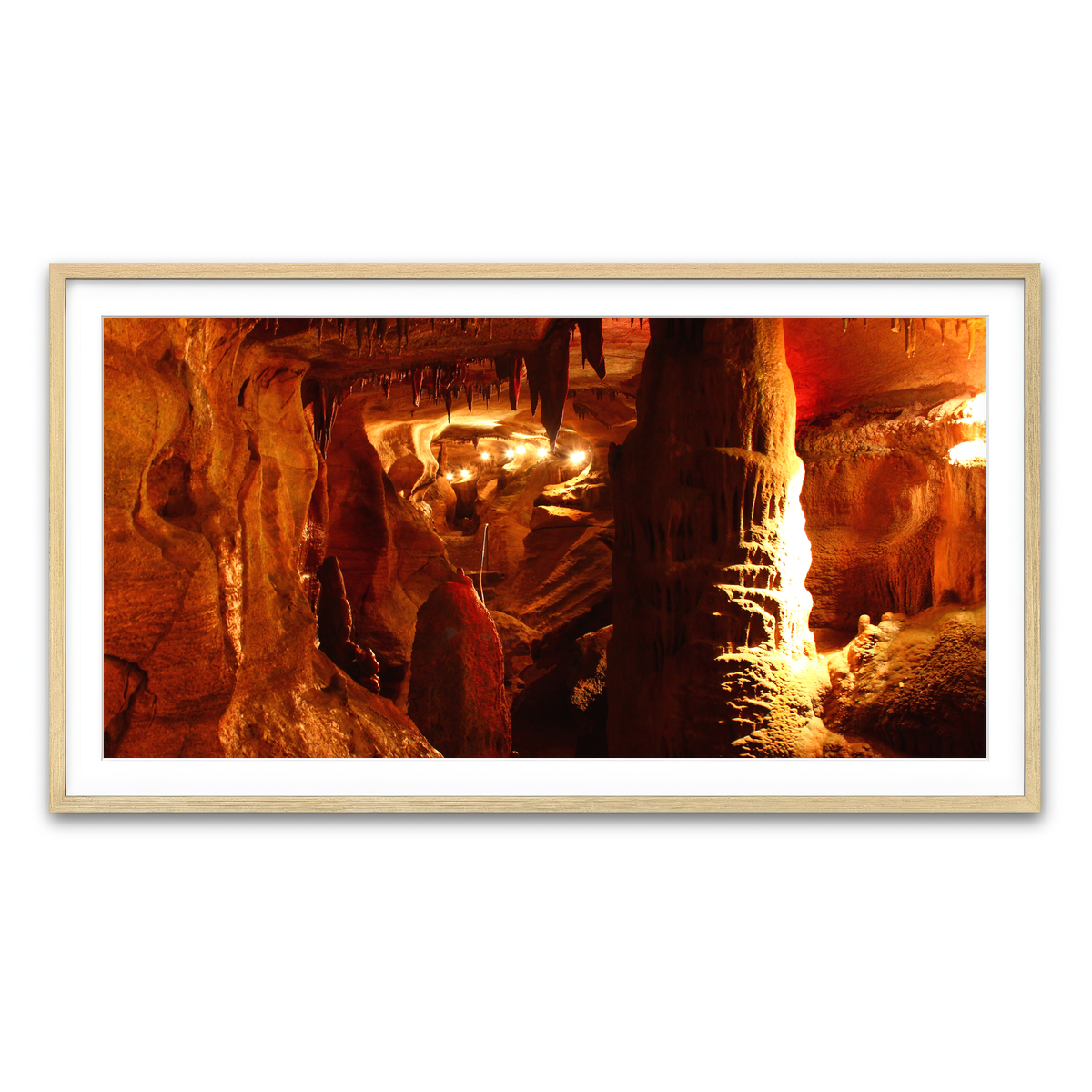 Framed Print 2x1 Natural