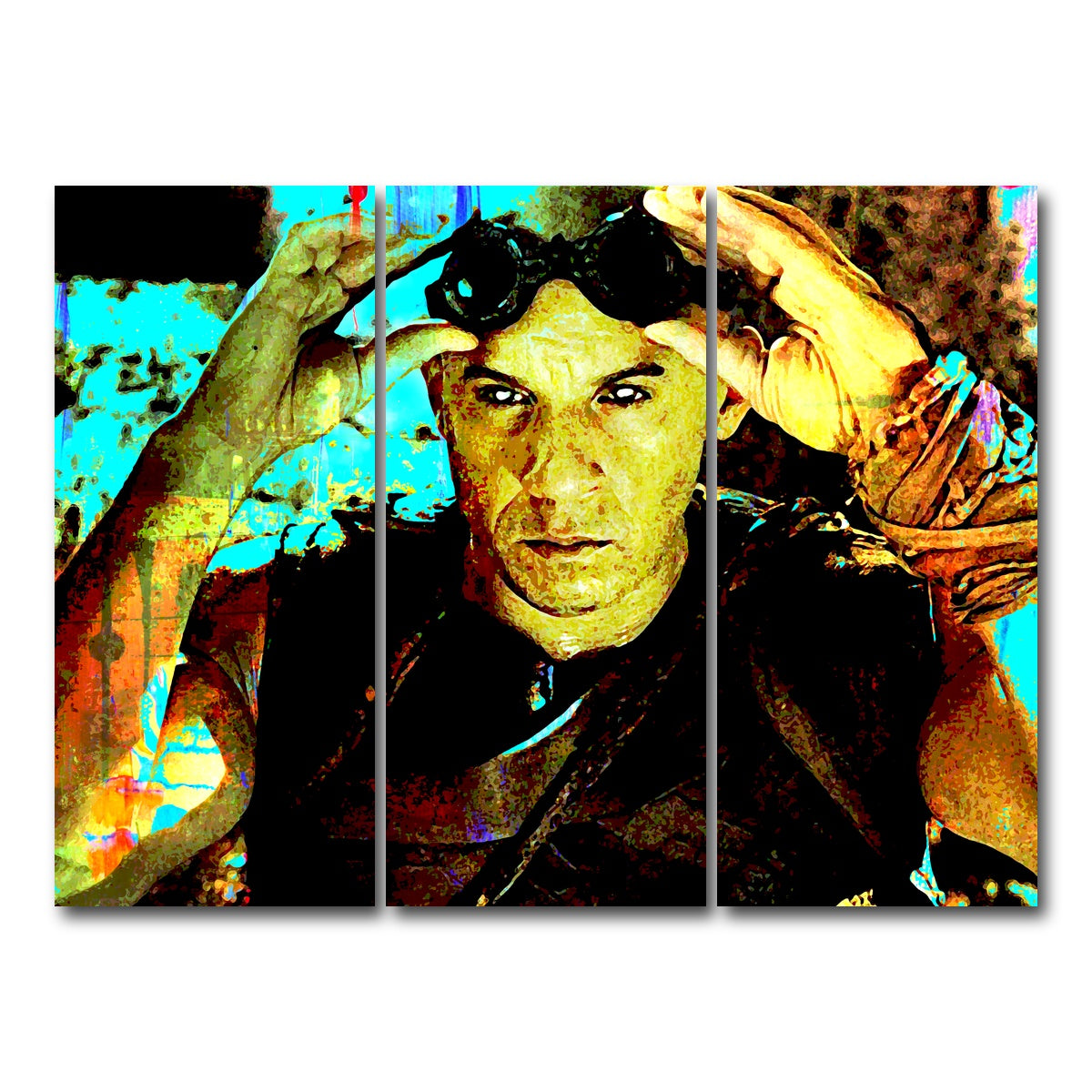 AUTO-MOCKUP WHITE | Riddick | 3 Piece | Gallery Wrap Canvas | group=8x18