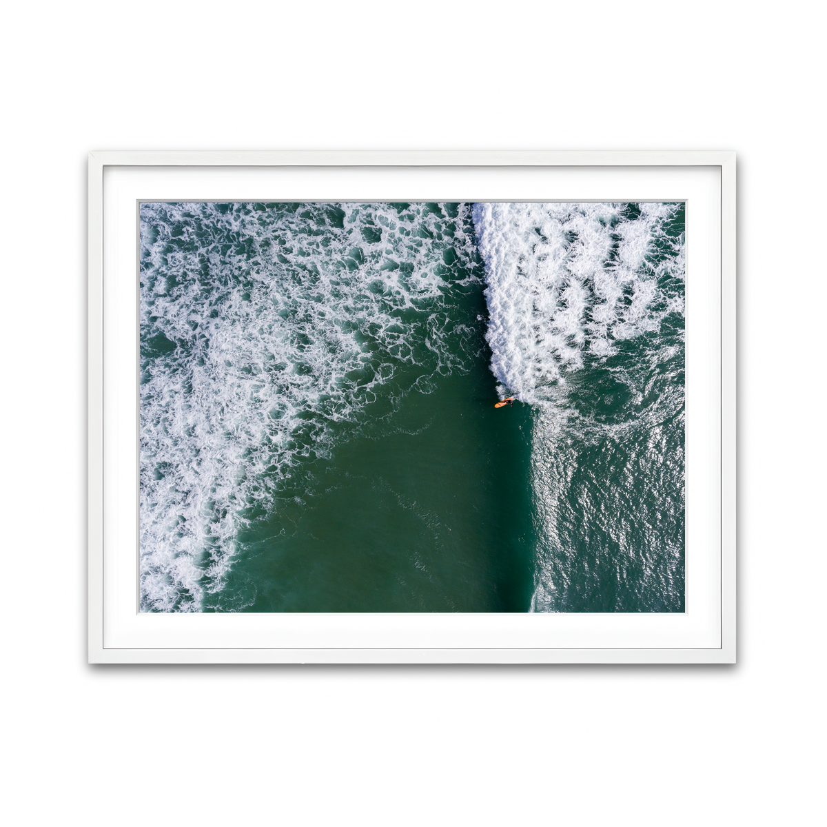 Framed Print 4x3 White