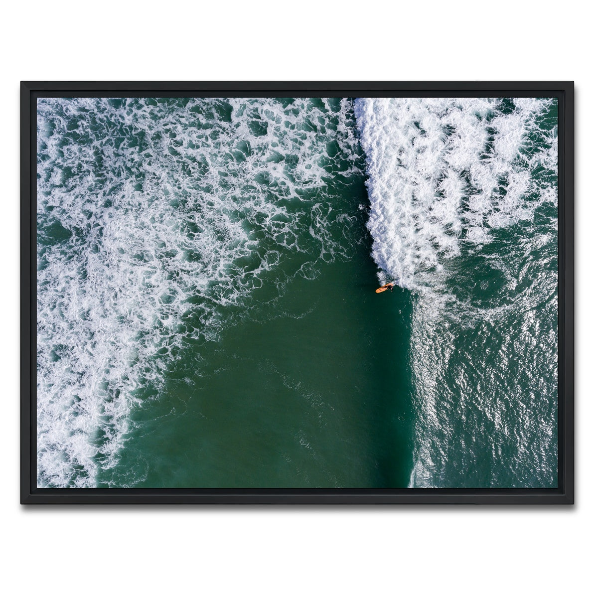 AUTO-MOCKUP WHITE | Ride The Wave | 1 Piece | Black Framed Canvas | group=4x3