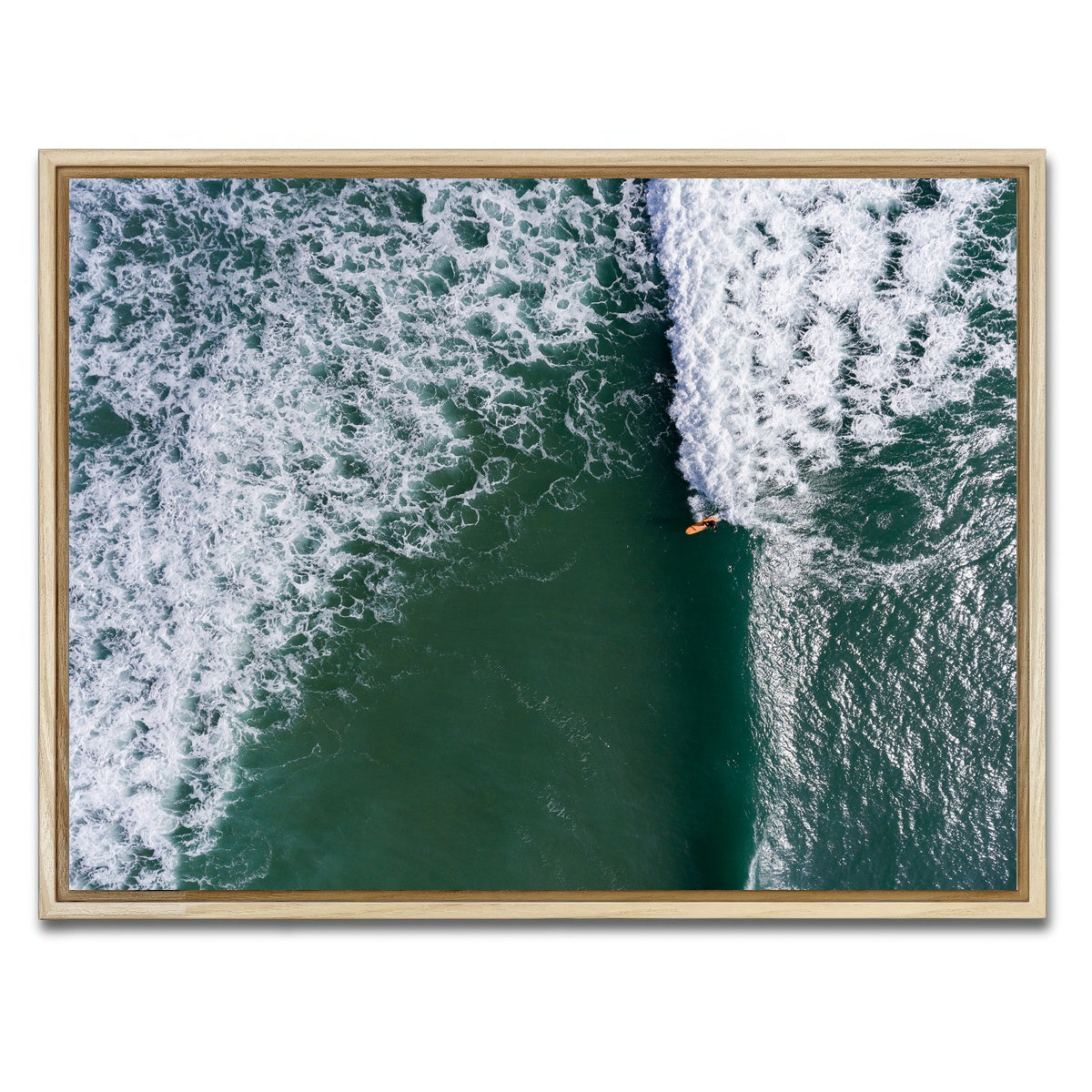 AUTO-MOCKUP WHITE | Ride The Wave | 1 Piece | Natural Framed Canvas | group=4x3