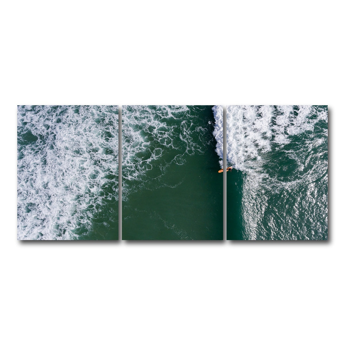 AUTO-MOCKUP WHITE | Ride The Wave | 3 Piece | Gallery Wrap Canvas | group=18x24