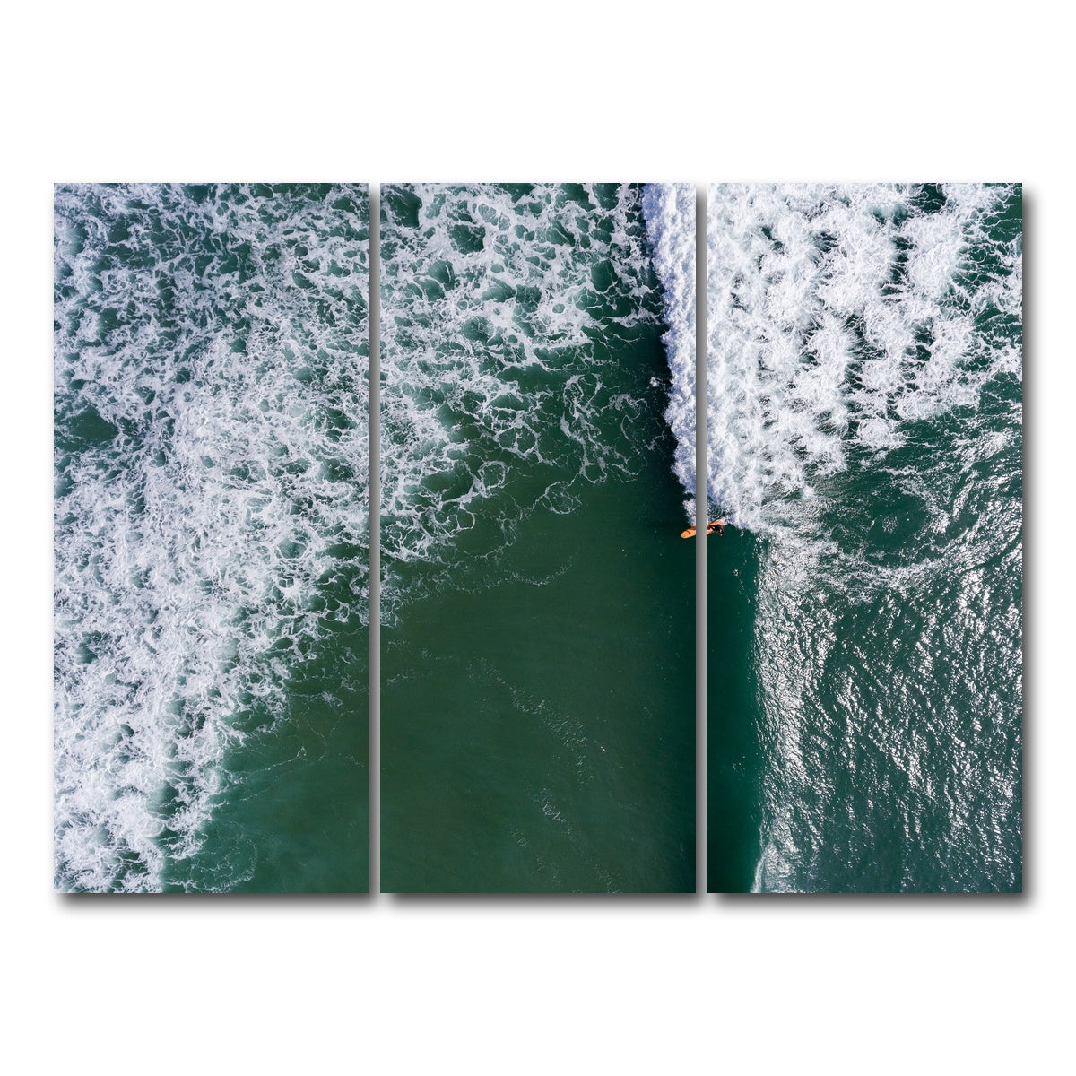 AUTO-MOCKUP WHITE | Ride The Wave | 3 Piece | Gallery Wrap Canvas | group=8x18