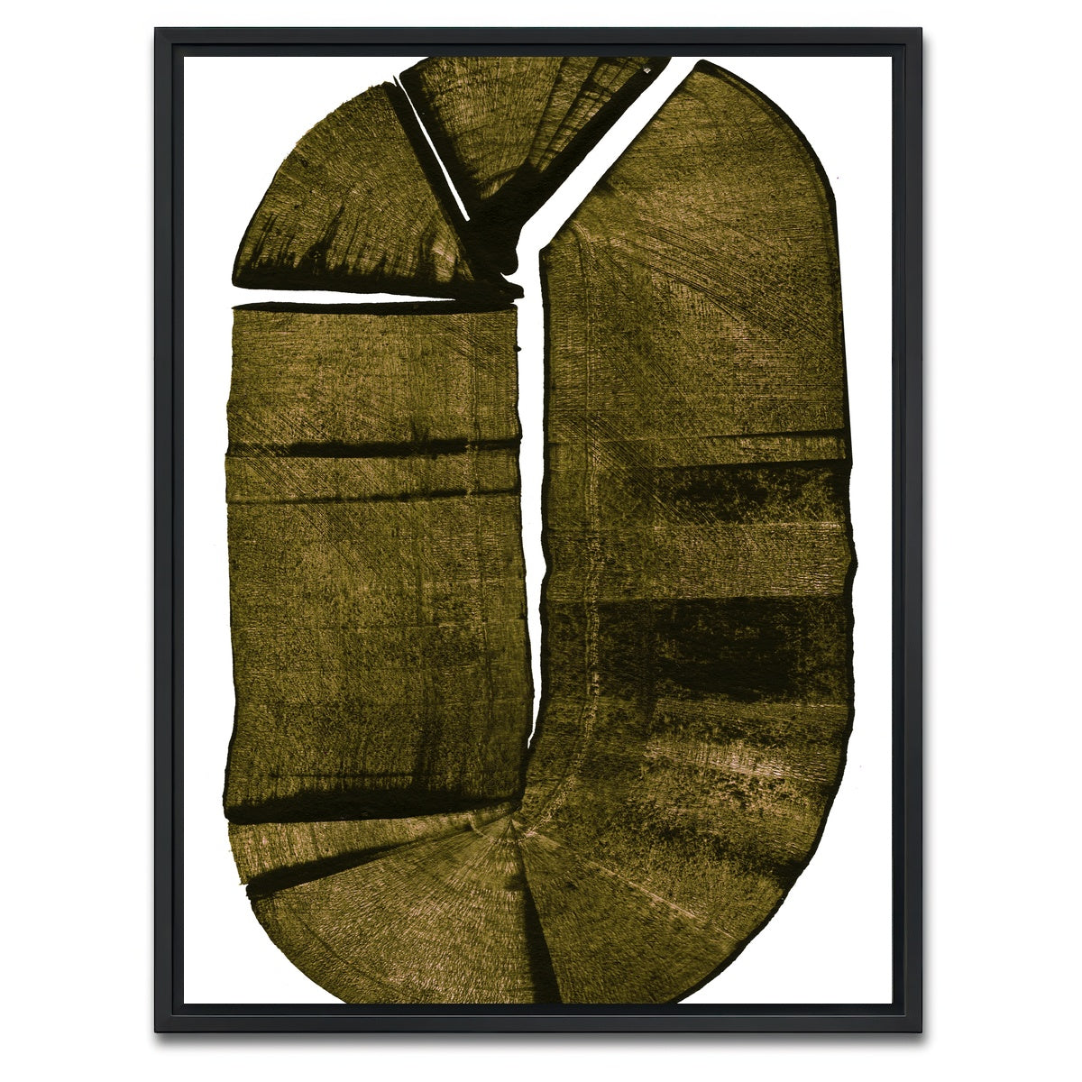 AUTO-MOCKUP WHITE | Ridges | 1 Piece | Black Framed Canvas | group=3x4