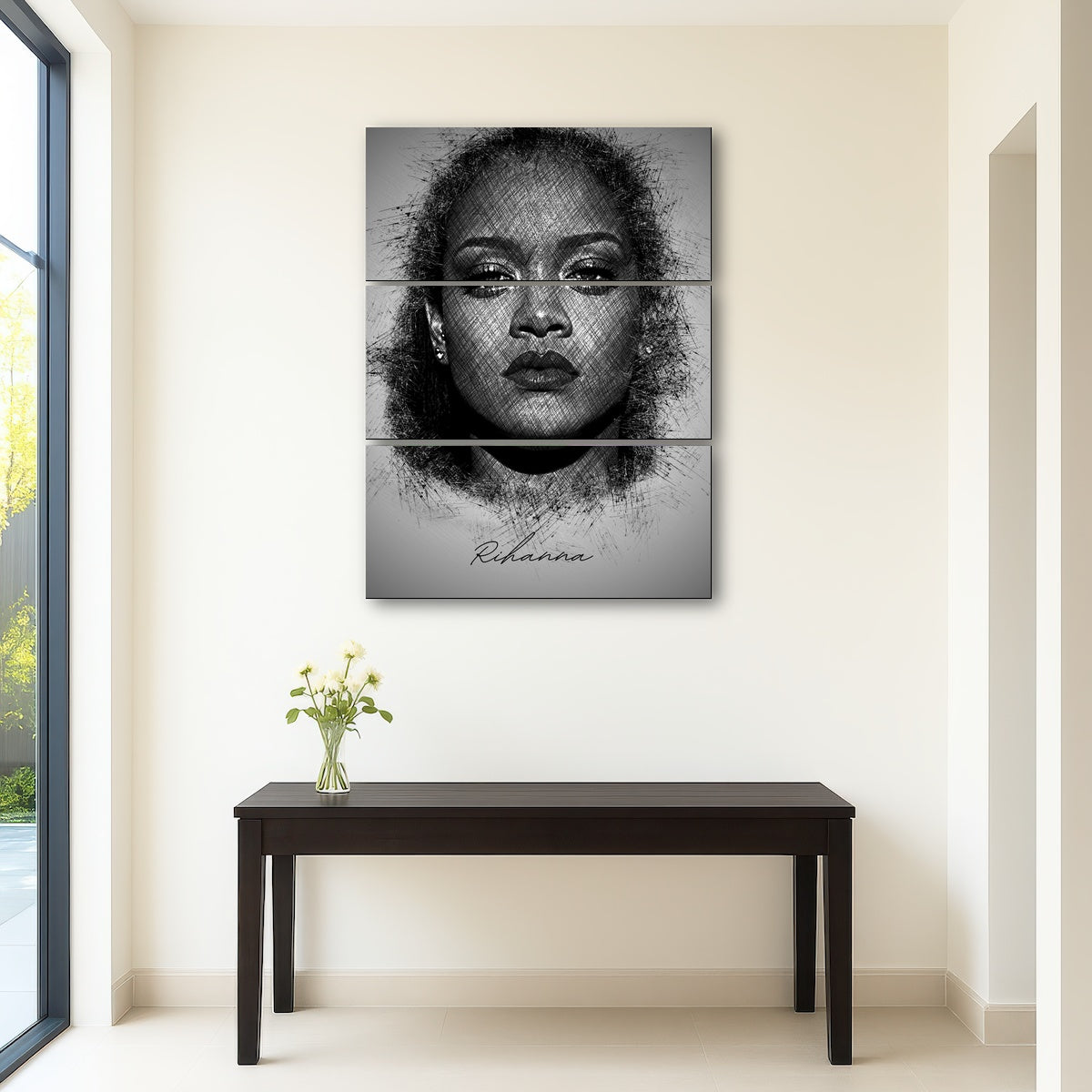 AUTO-MOCKUP ROOM | Rihanna Sketch
